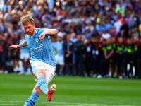 德布劳内与梅西激战正酣，补时阶段一粒世界波决定胜负！的简单介绍